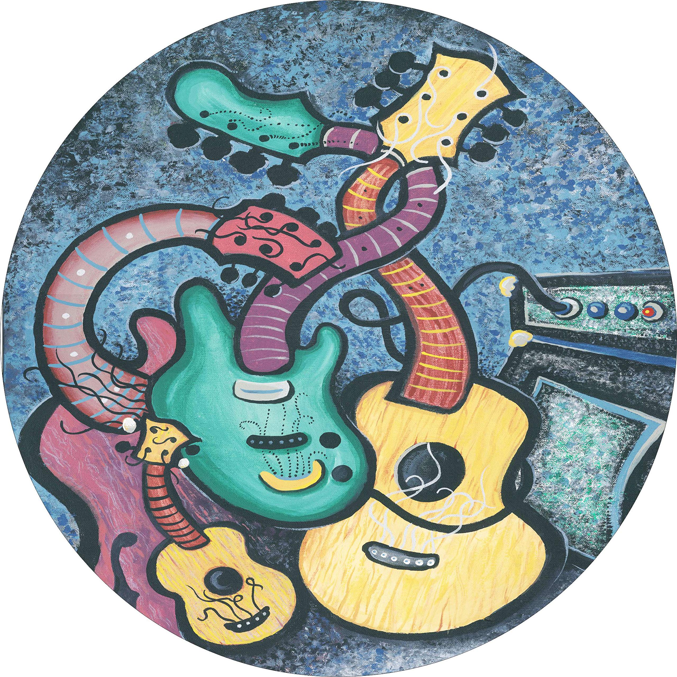 Colorful Bohemian Spare Tire Cover with Backup Camera Option - Fits 245/75R17 & Most Vehicle Models - Perfect for Hippie Vans, RVs & Outdoor Adventures