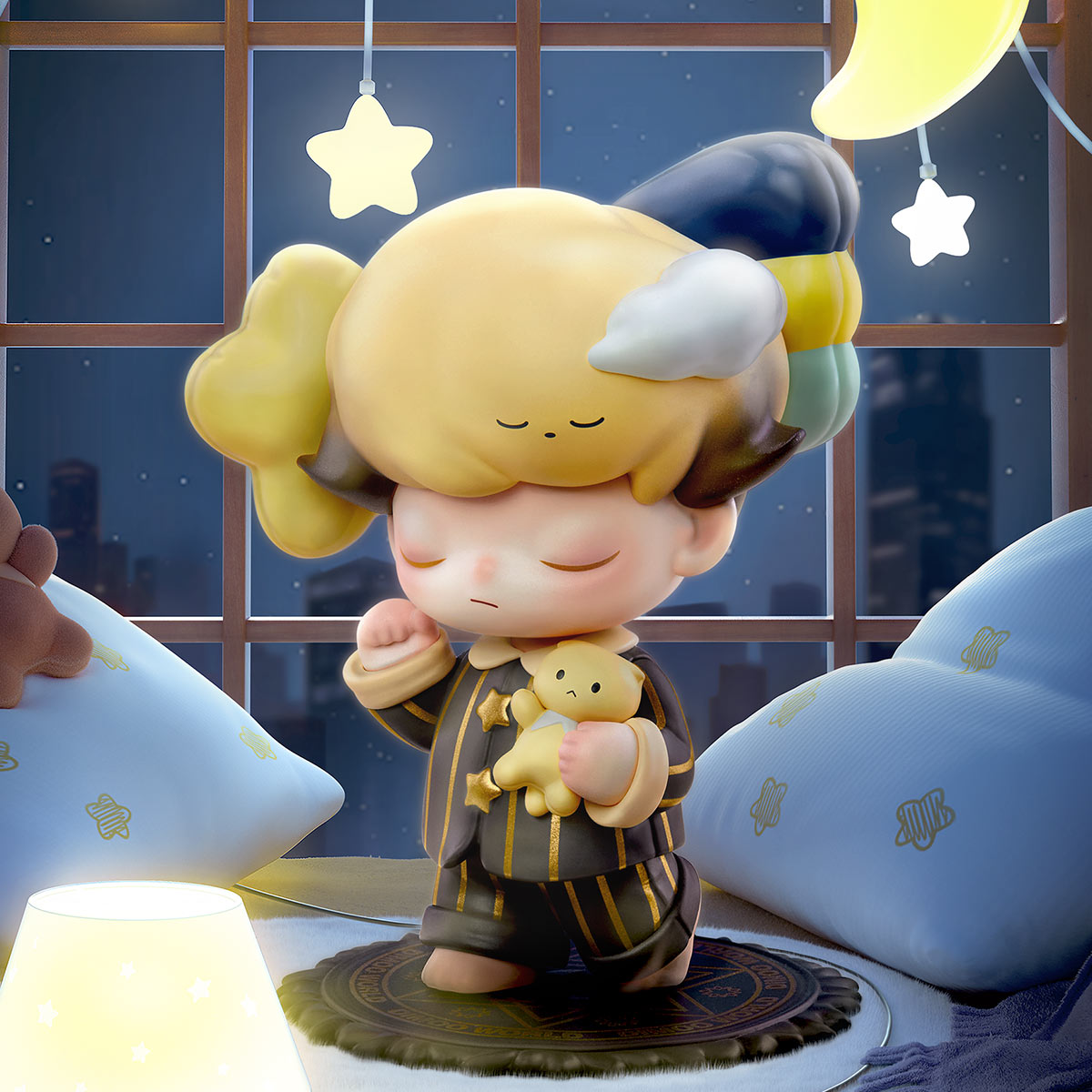 Dimoo Weaving Wonders Series Collectible Figures - Cute Anime Style Blind Box Toys for Display, Gifts & Home Decor