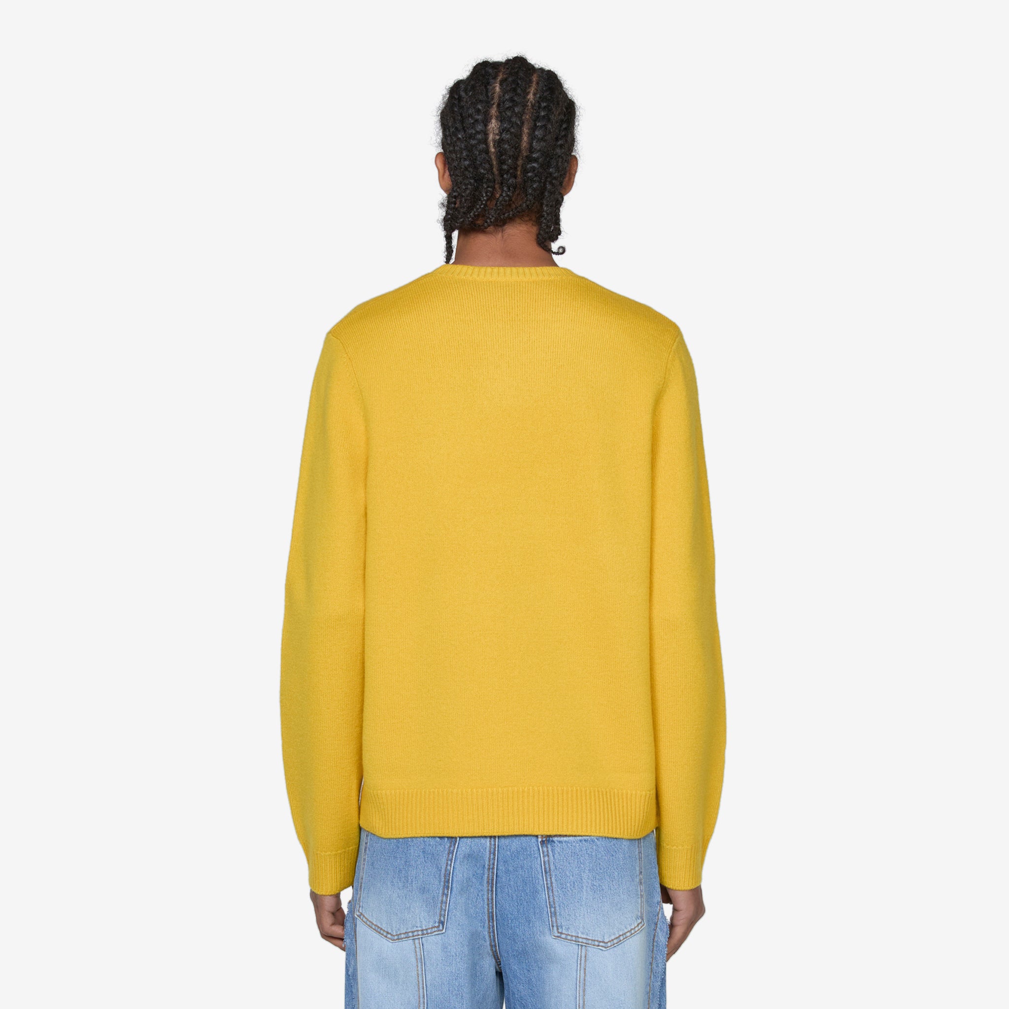 Edward Jumper Yellow - Stylish Knit Sweater for Men & Women | Perfect for Fall & Winter Outfits, Casual Wear & Layering