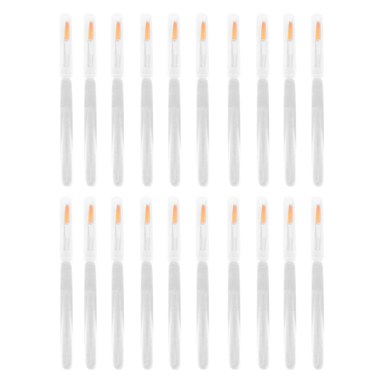 SOLUSTRE 20pcs Disposable Lipstick Applicators - Hygienic Makeup Tools for Lip Gloss, Lipstick & Balm Application - Perfect for Salons, Makeup Artists & Personal Use