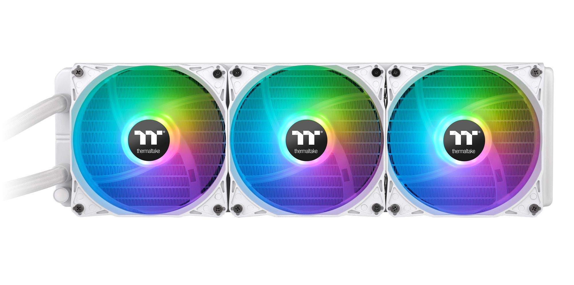 Thermaltake TH360 ARGB Sync Snow Edition AIO Liquid Cooler - High Performance RGB CPU Cooler for Gaming PC, Workstation & Overclocking
