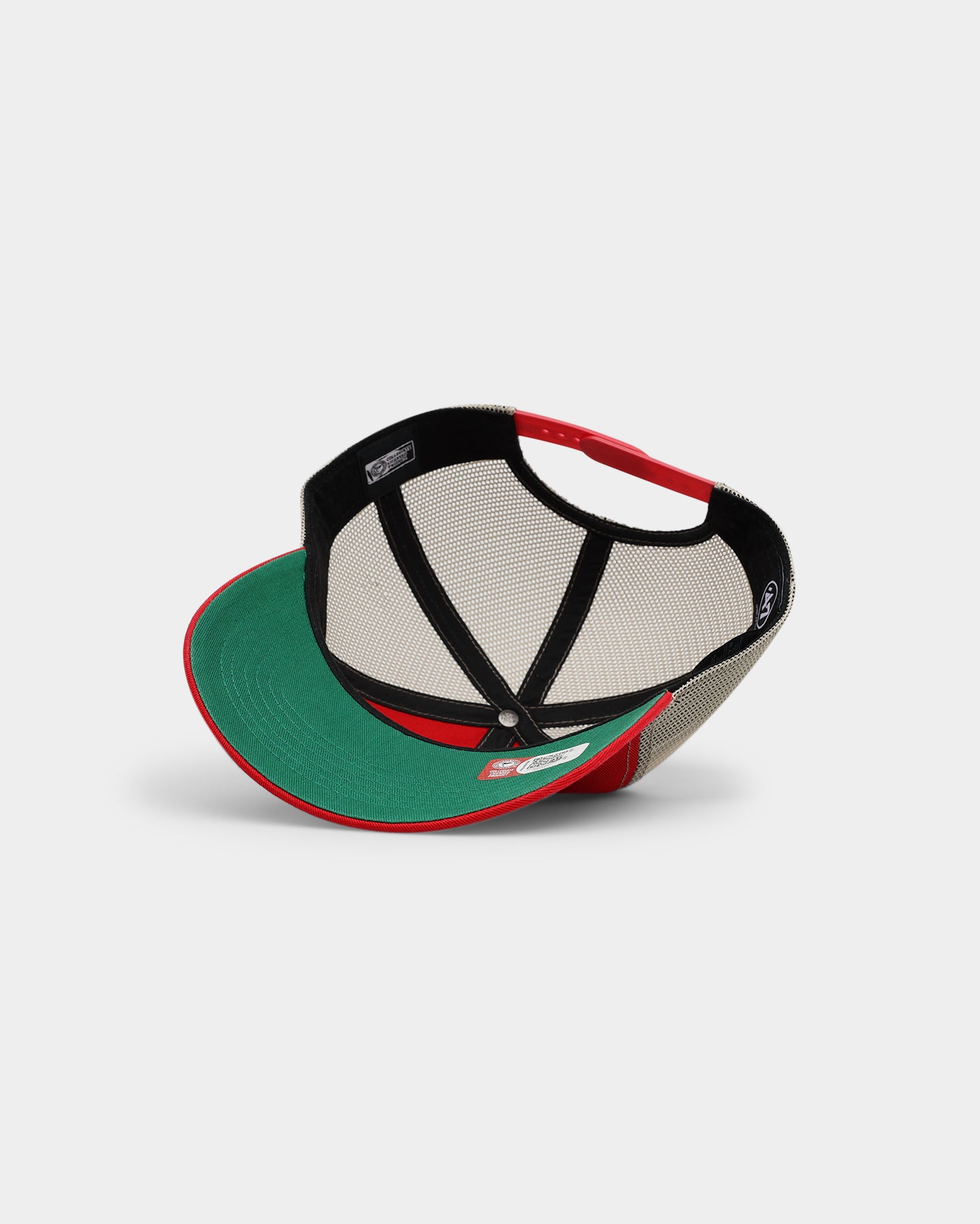 47 Brand Ohio State Buckeyes Trawler '47 Clean Up Adjustable Strapback Hat - Red - Perfect for Game Day, Tailgating & College Fan Gear