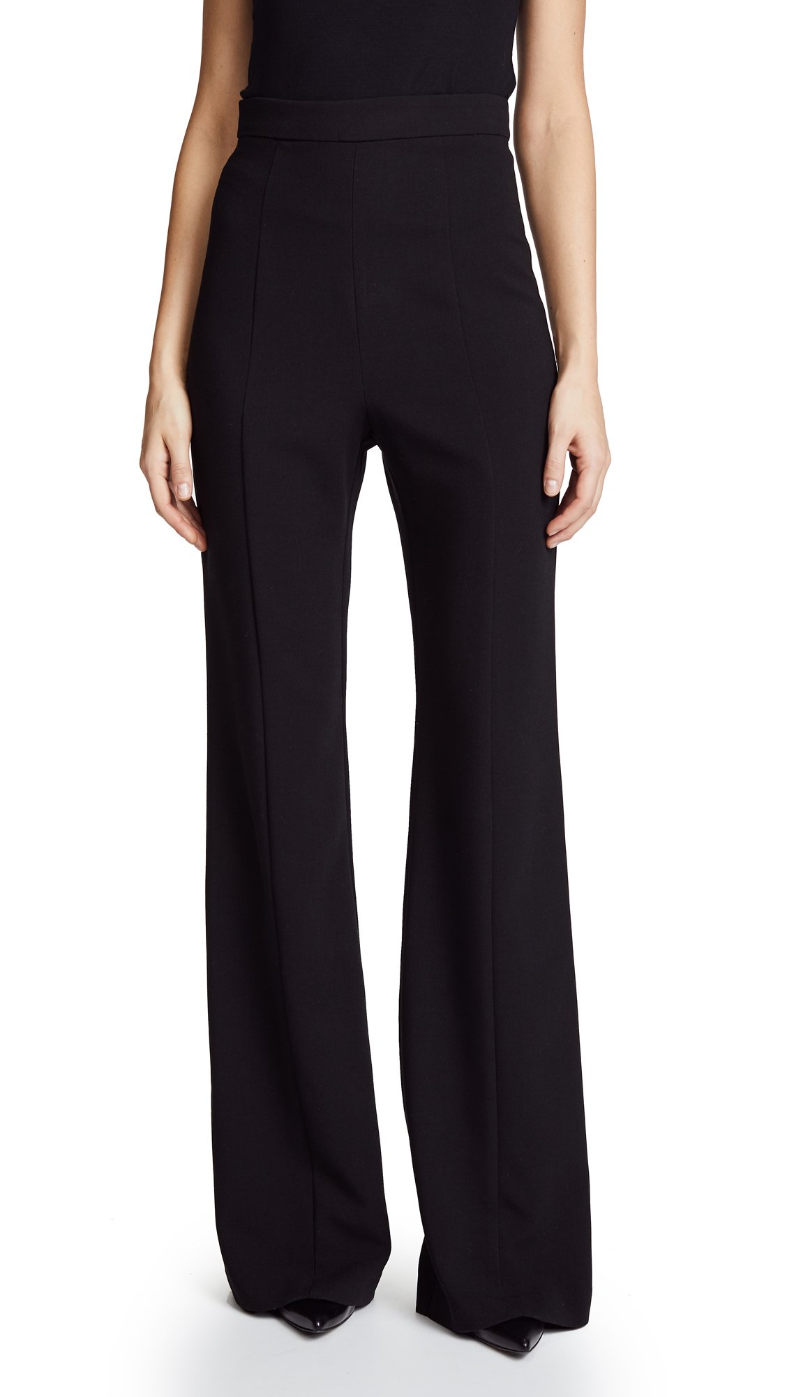 Black Halo Women's Isabella Pants - Stylish High-Waisted Trousers for Office & Business Casual Wear | Comfortable & Professional Work Pants for Women