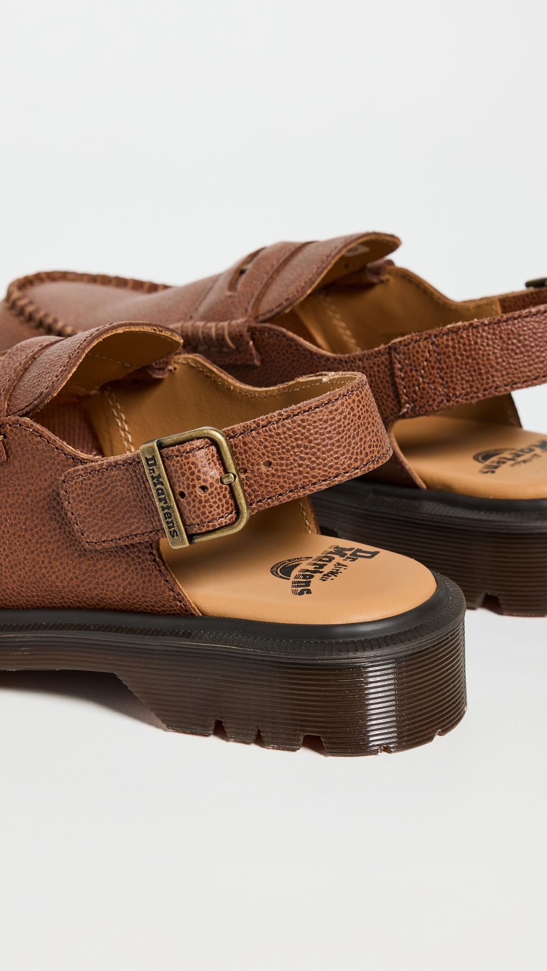 Dr. Martens Penton Slingback Loafers - Comfortable Women's Slip-On Shoes for Work, Office & Casual Wear | Premium Leather & Cushioned Footbed