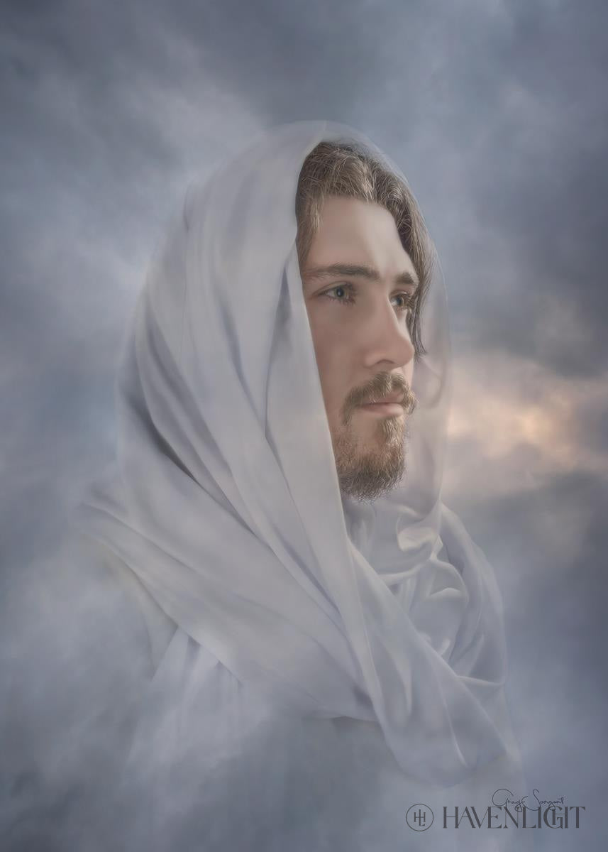 Eternal Christ by Greg Sargent - Christian Art Print for Home Decor & Church Wall Art - Perfect for Living Room, Bedroom, Office & Worship Spaces