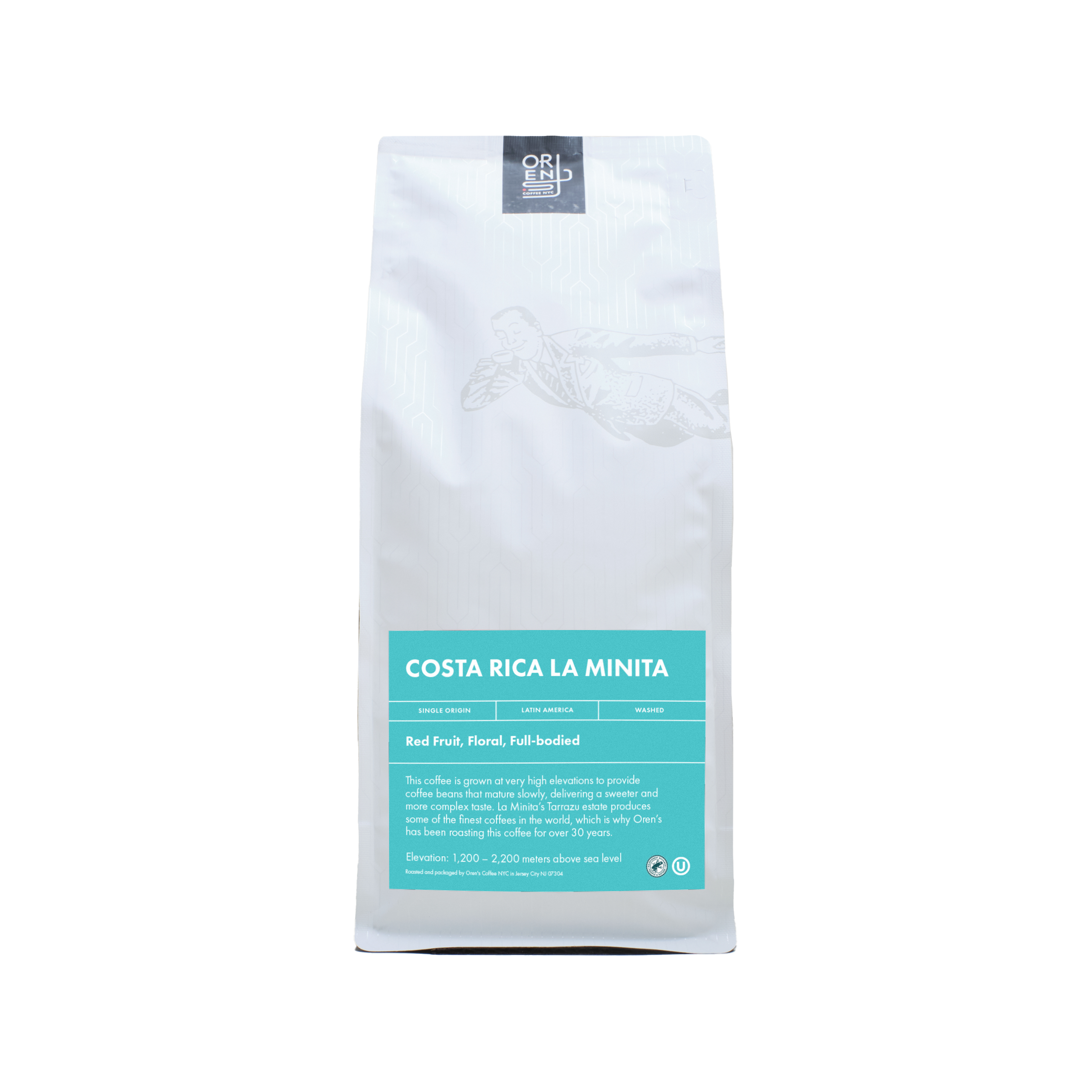 Premium Costa Rica La Minita Single Origin Coffee Beans - Rich & Smooth Medium Roast for Pour Over, French Press & Espresso - Perfect for Home Brewing & Gifting