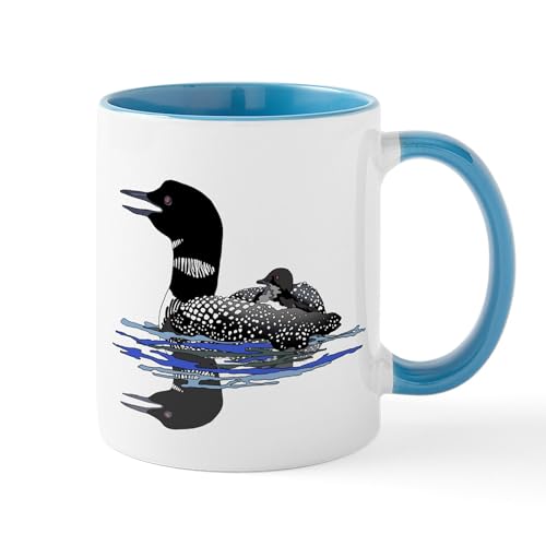 White/Blue Inside - Calling Loon Mug