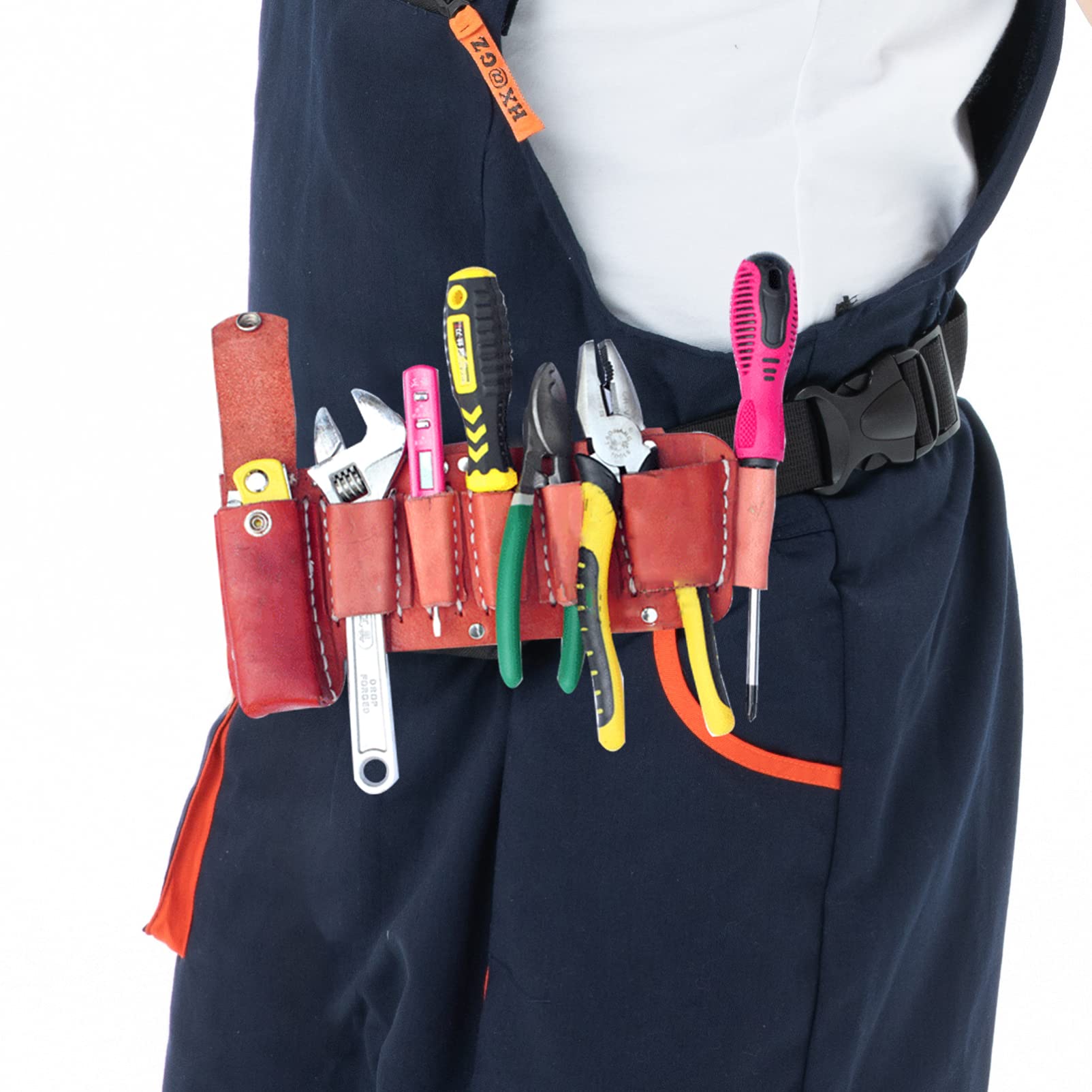 Professional Electrician Tool Belt Pouch - Multi-Functional Waist Tool Organizer Bag for Electricians & Contractors | Durable & Adjustable for Easy Tool Carrying at Work Sites