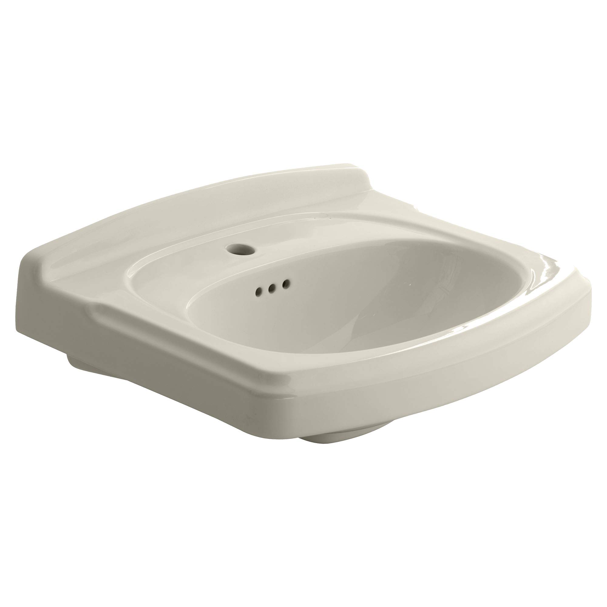 American Standard 0555001.222 Porcelain Bathroom Sink in Linen White - Perfect for Modern Bathroom Renovations and Home Upgrades