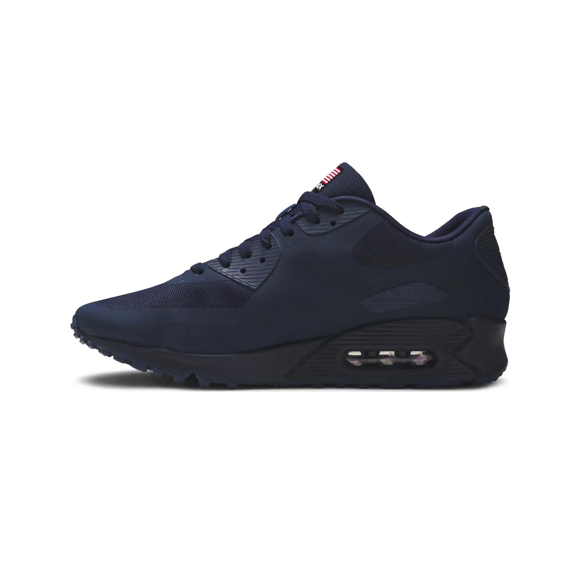 Nike Air Max 90 'Independence Day' Navy Blue Running Shoes - New Men's/Women's Sneakers for Casual Wear, Jogging & Street Style Fashion