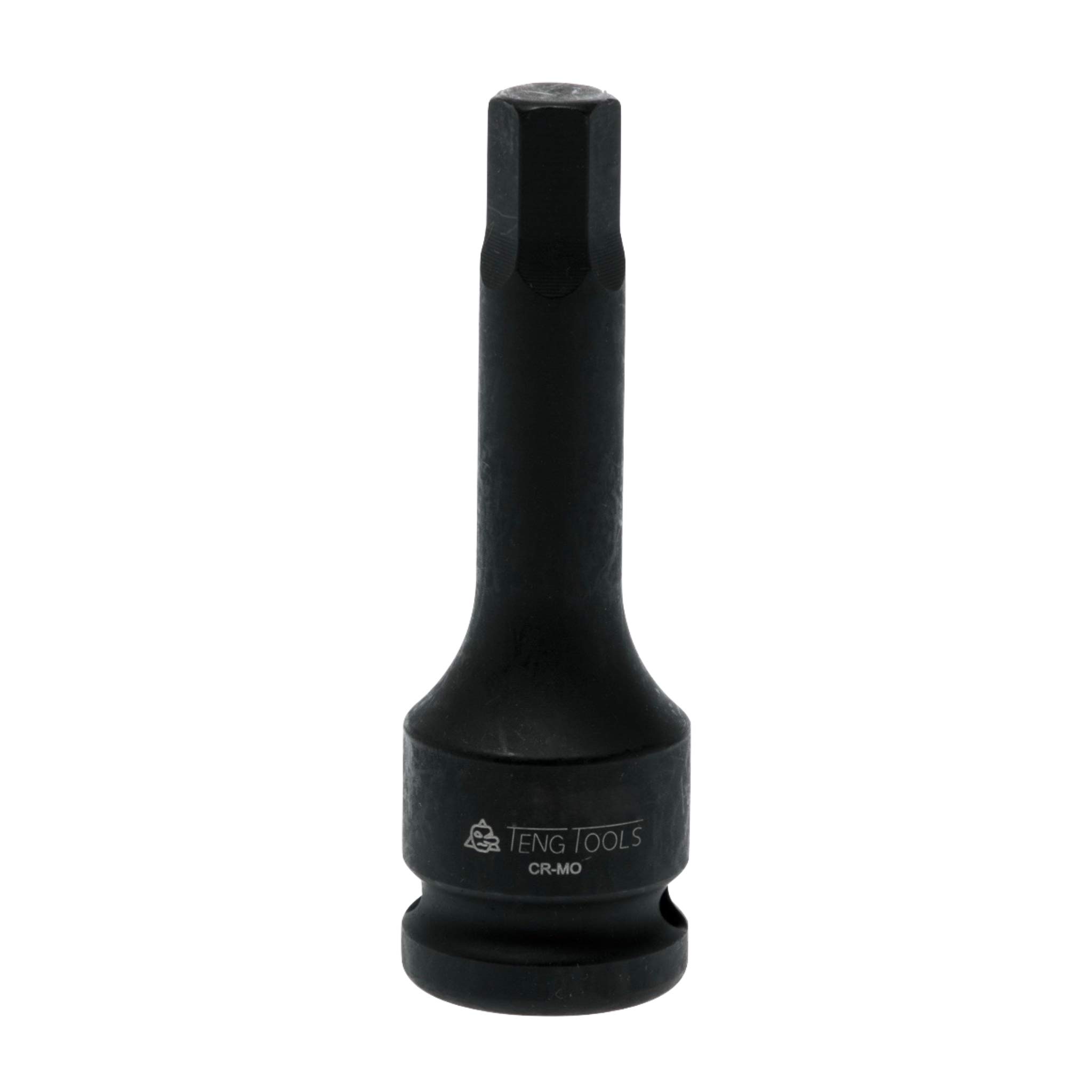 Teng Tools 10MM 1/2 Inch Drive Metric Hex Chrome Molybdenum Impact Socket - Professional Mechanic Hand Tool (921510-C) for Auto Repair & Industrial Maintenance