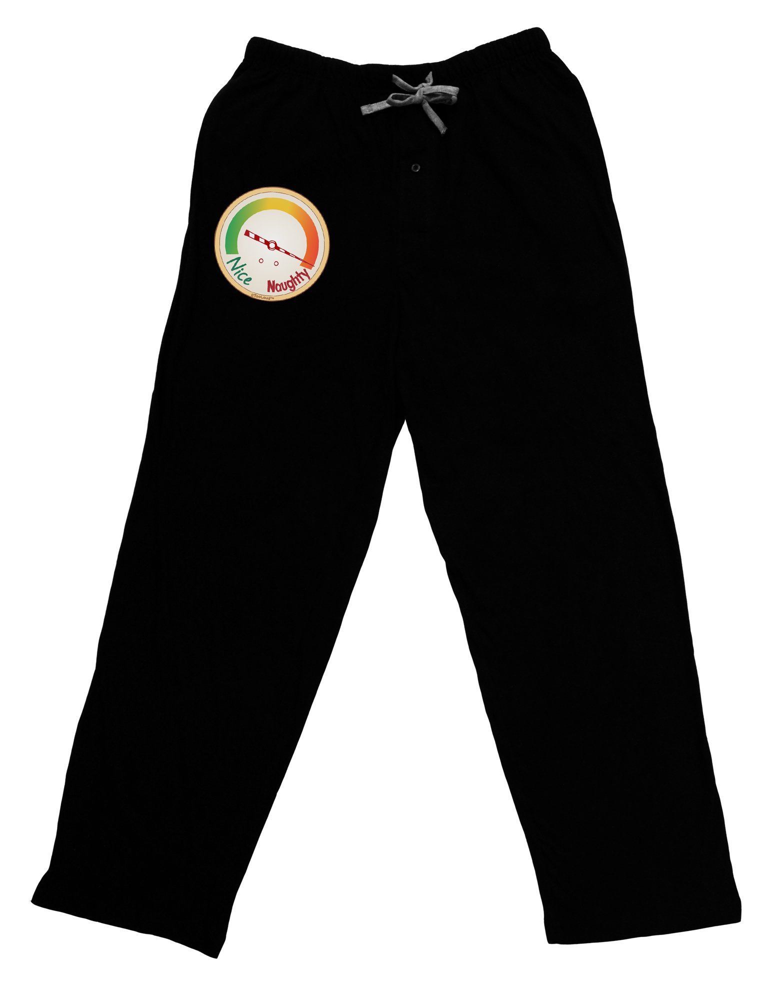 TOOLOUD Naughty or Nice Meter Lounge Pants for Women - Funny Christmas Novelty Pajama Bottoms - Perfect for Holiday Parties, Gag Gifts & Cozy Nights at Home