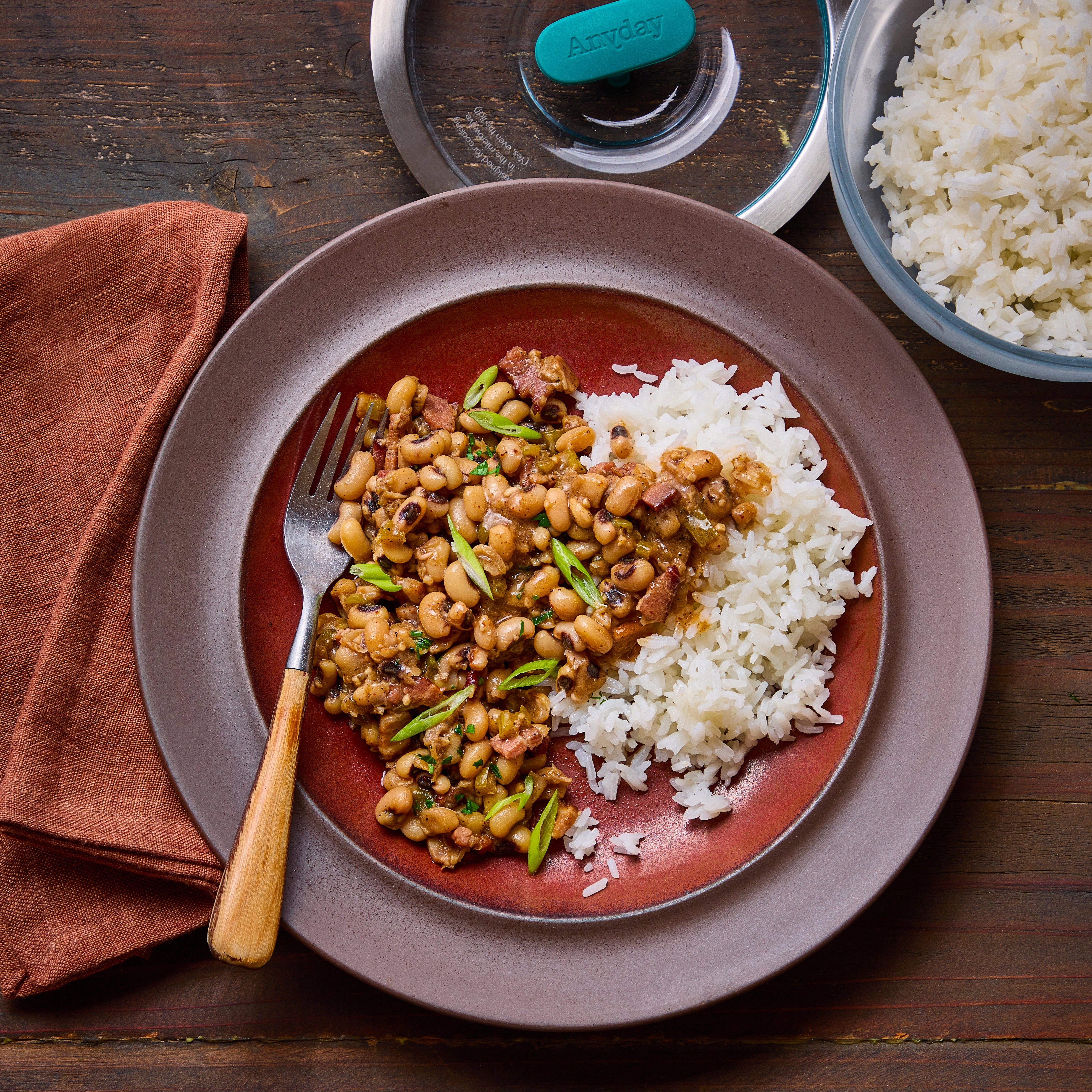 Easy Hoppin John Recipe - Traditional Southern New Year's Good Luck Dish for Prosperity | Perfect for Holiday Gatherings, Family Dinners & Luck-Bringing Meals