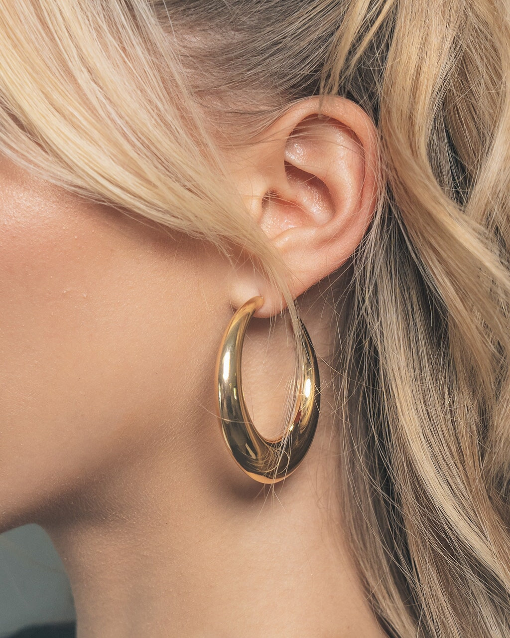 Trixie Tube Hoop Earrings for Women - Trendy Hollow Gold & Silver Statement Jewelry - Perfect for Parties, Weddings & Everyday Wear