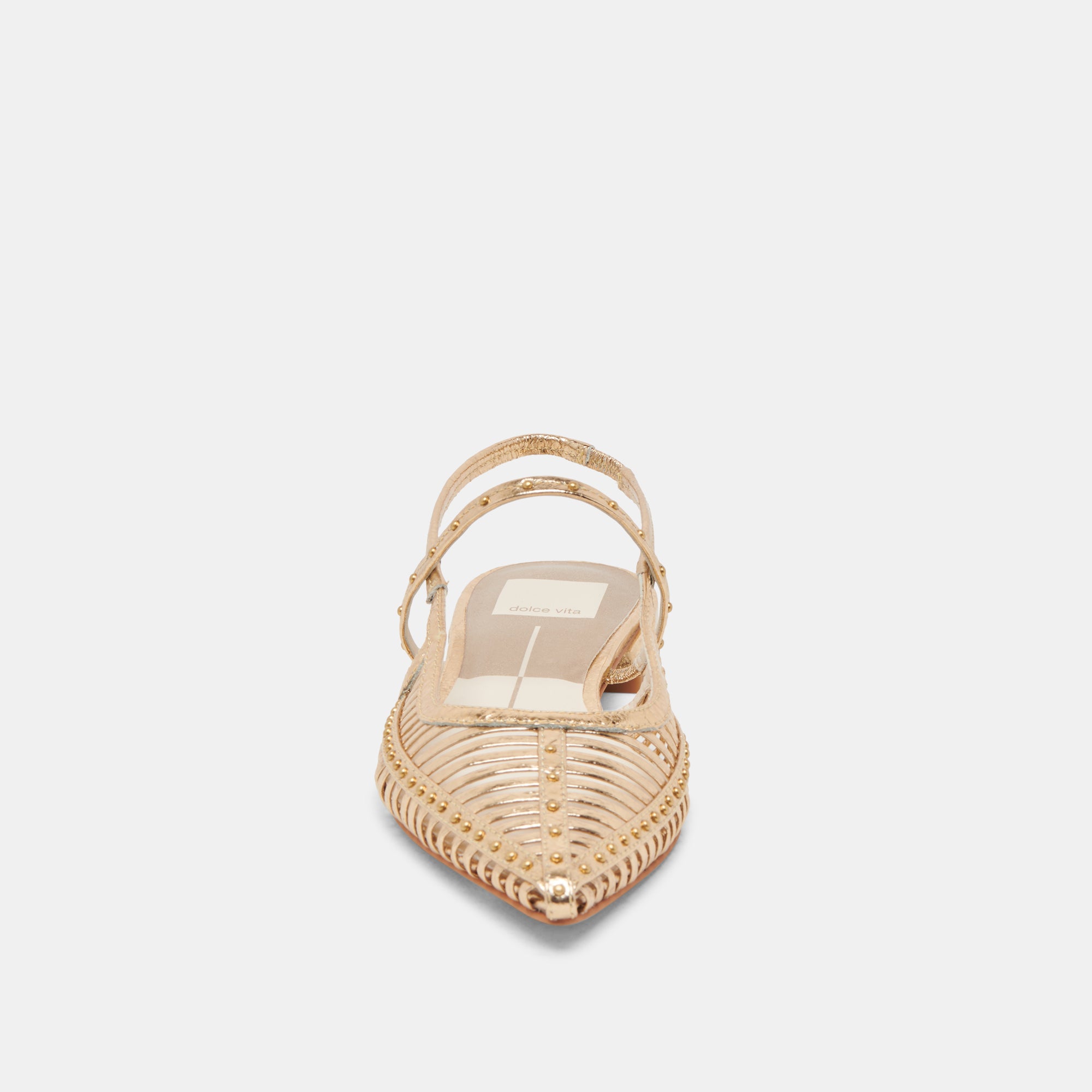 PHINLY FLATS GOLD DISTRESSED LEATHER Women's Casual Shoes - Comfortable & Stylish for Everyday Wear, Office, and Outings