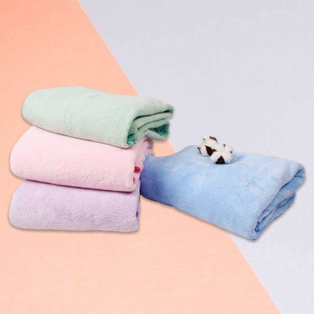 **Zerodeko Kids Bath Towels - Super Soft Coral Fleece, Highly Absorbent & Gentle for Baby & Toddler - Perfect for Bath Time, Swimming & Spa**