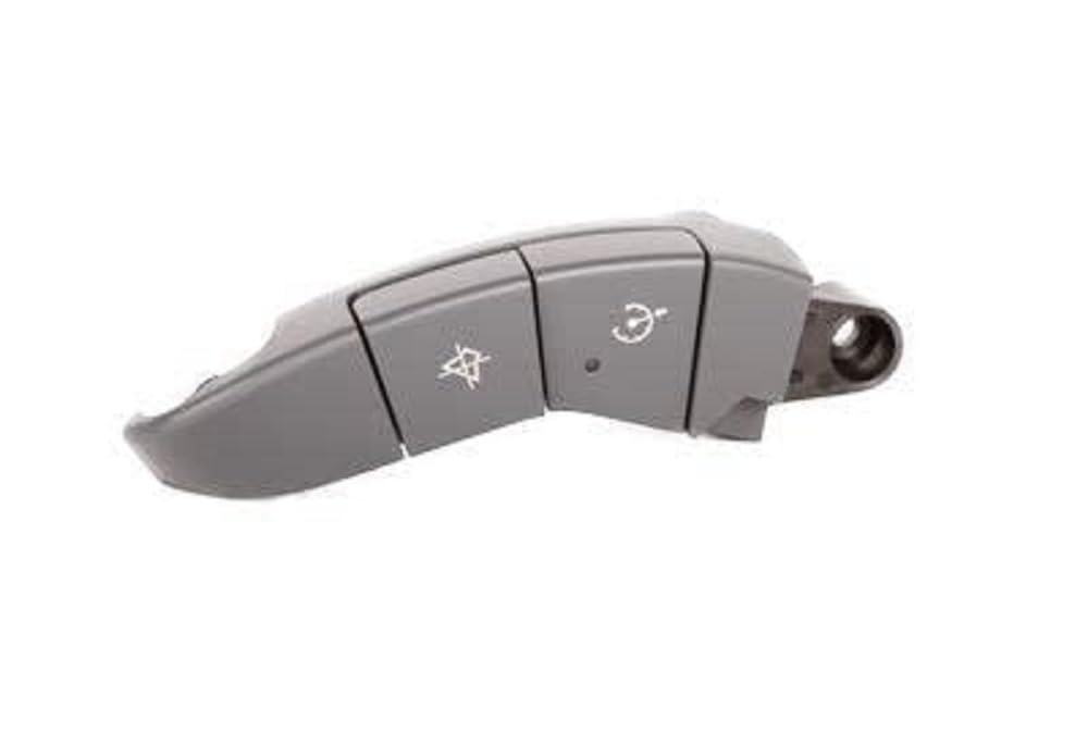 ACDelco 15297450 Very Dark Steel Gray Cruise Control & Radio Control Switch - Perfect for GM Vehicles, Easy Installation for Enhanced Driving Experience