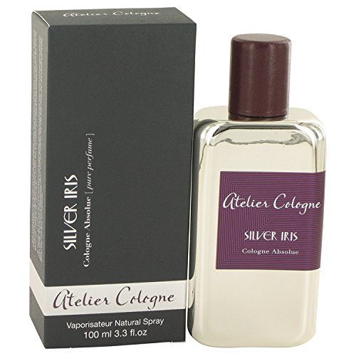 Atelier Cologne Silver Iris Cologne for Men - 3.3 oz Pure Perfume Spray | Elegant & Long-Lasting Fragrance | Perfect for Date Nights, Office & Special Occasions