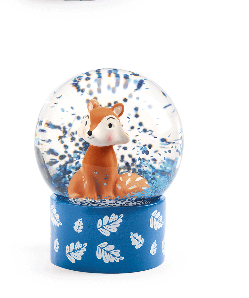 DJECO So Wild Snowglobe - Unique Animal-Themed Collectible for Kids | Perfect for Christmas Decor, Gifts & Winter Wonderland Displays