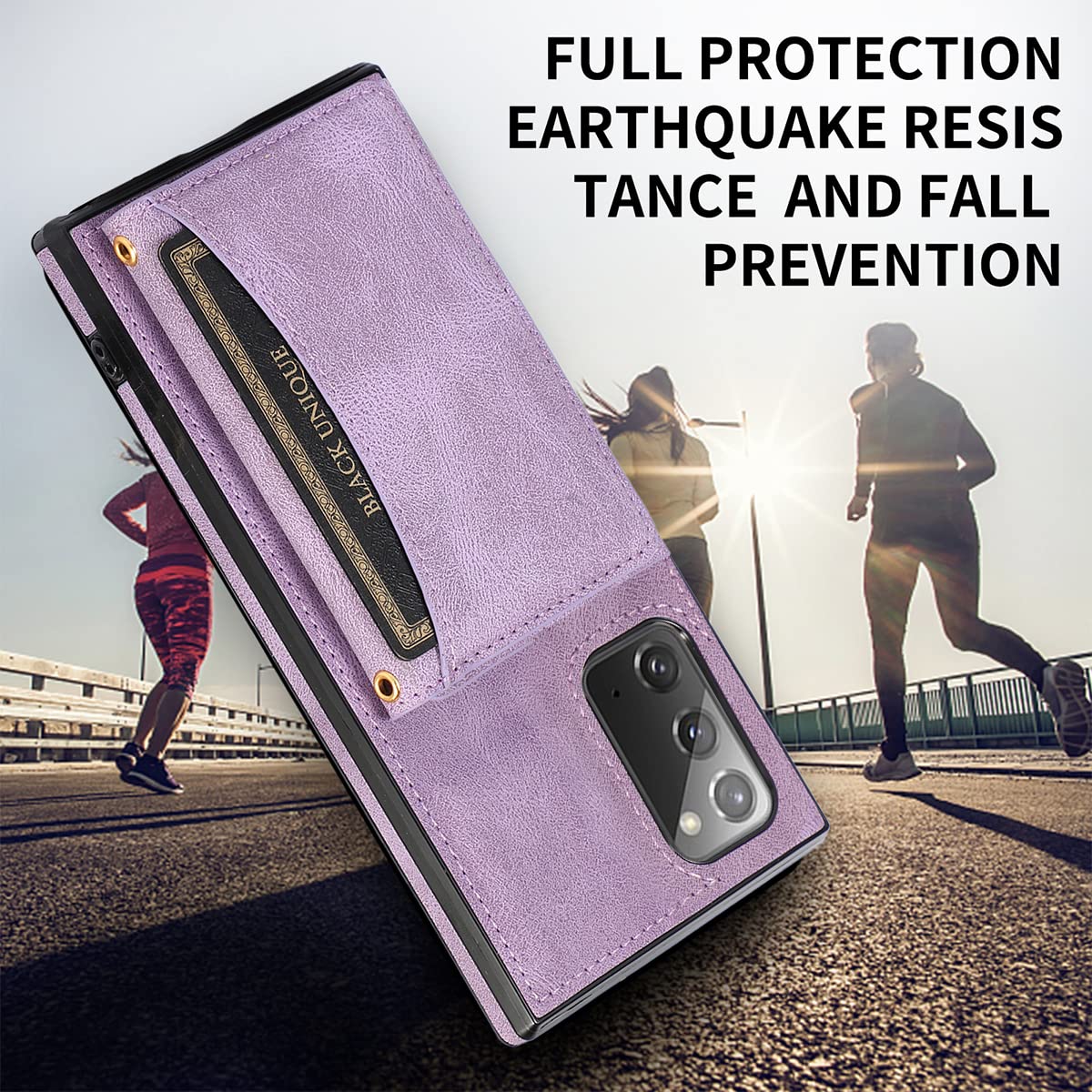Premium PU Leather Wallet Case for Samsung Galaxy Note 20 (6.7