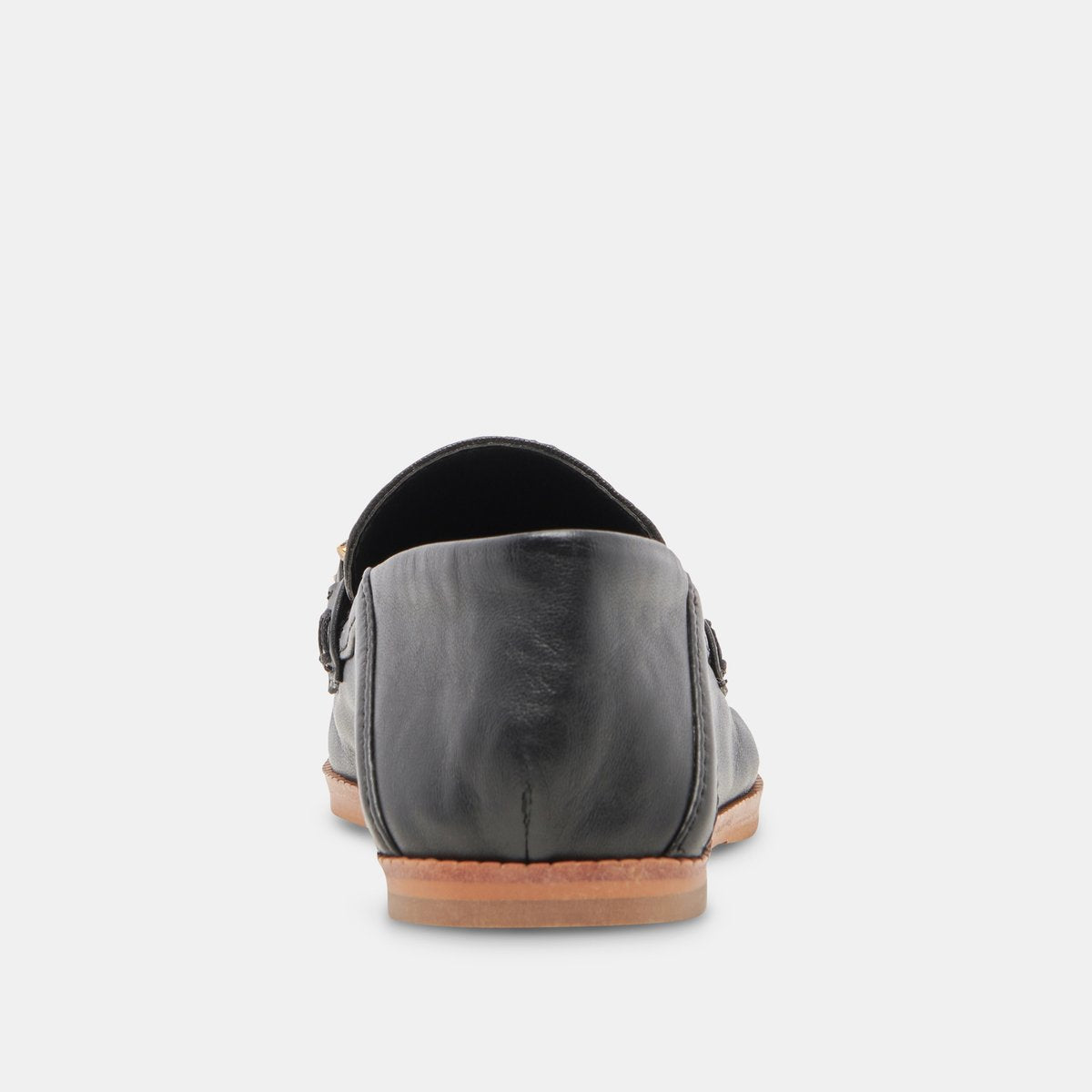 Reign Flats Black Leather Shoes for Women - Stylish & Comfortable Casual Footwear for Work, Travel & Everyday Wear