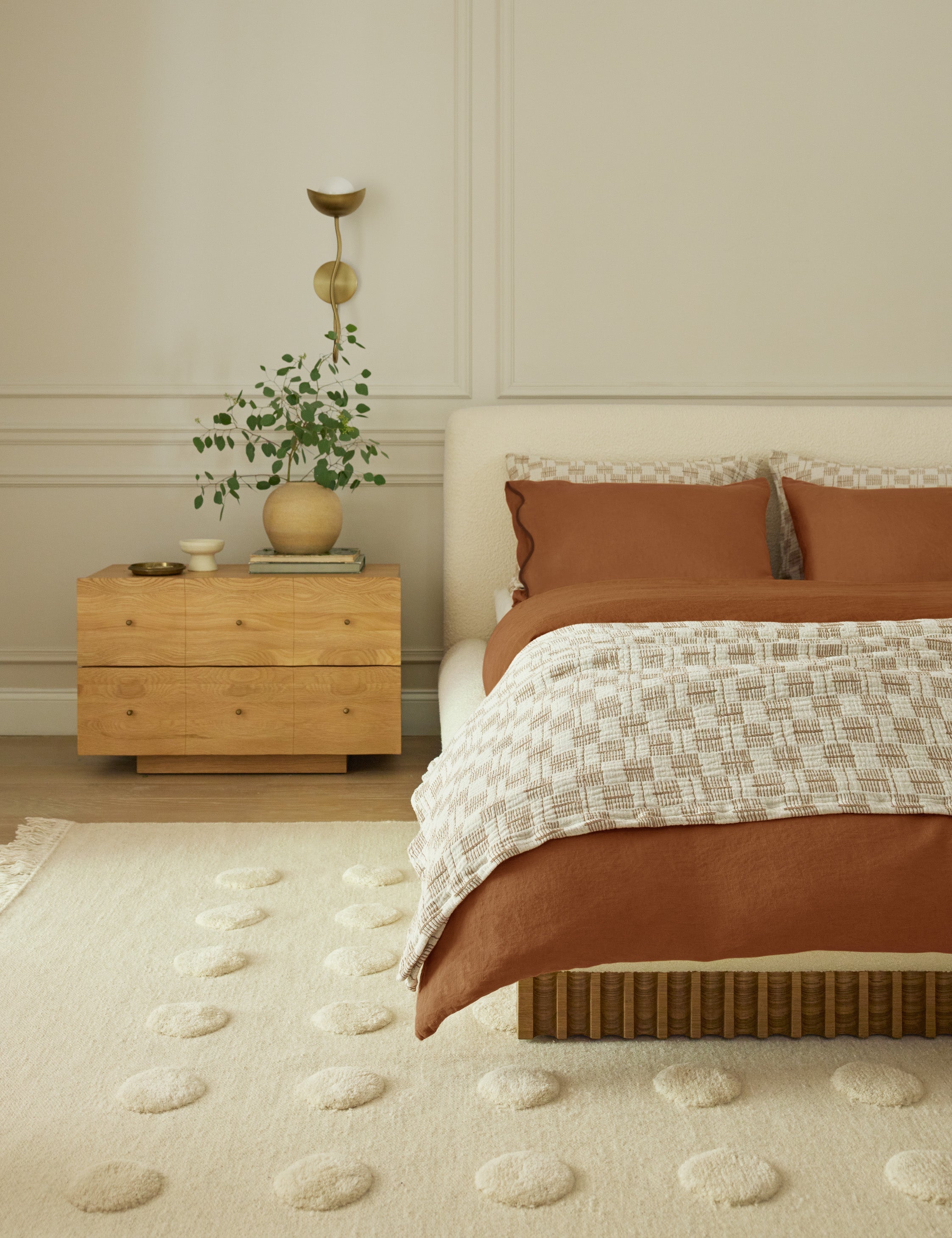 Sarah Sherman Samuel Basketweave Cotton Pillow Sham - Luxury Textured Bedding for Modern Bedrooms | Perfect for Master Suite, Guest Room & Farmhouse Decor