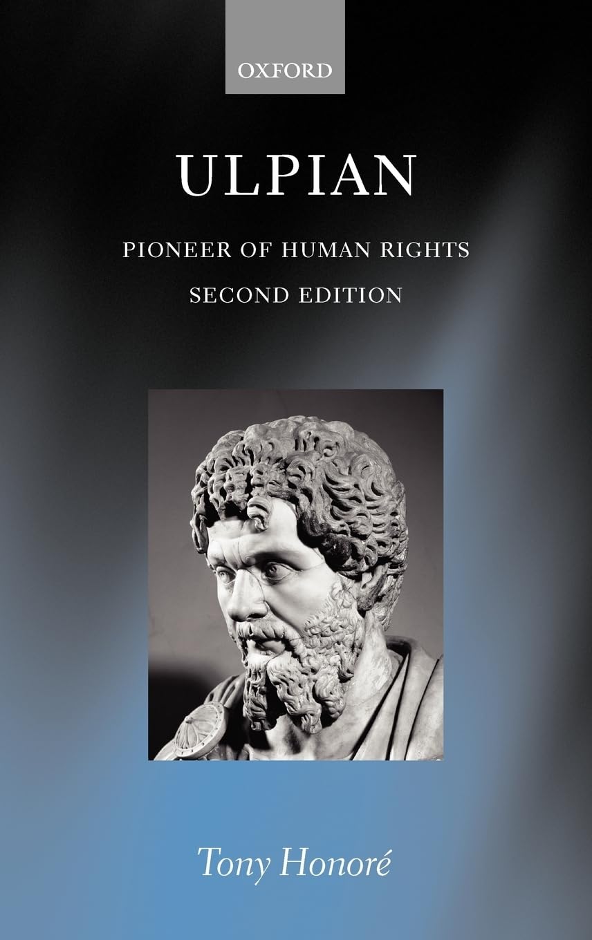 Ulpian: Pioneer of Human Rights - Ancient Roman Legal Scholar & Philosopher | Study Roman Law & Human Rights History | Perfect for Law Students & History Enthusiasts