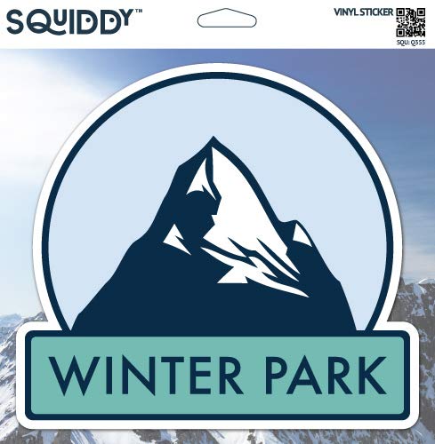 Squiddy Winter Park Vinyl Sticker Decal - Waterproof, Durable 3