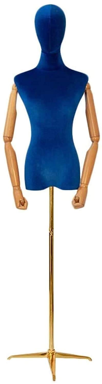 Professional AWJ Golden Base Mannequin - Adjustable Dress Form for Tailoring, Sewing & Fashion Design - Perfect for Seamstresses, Designers & Boutique Displays