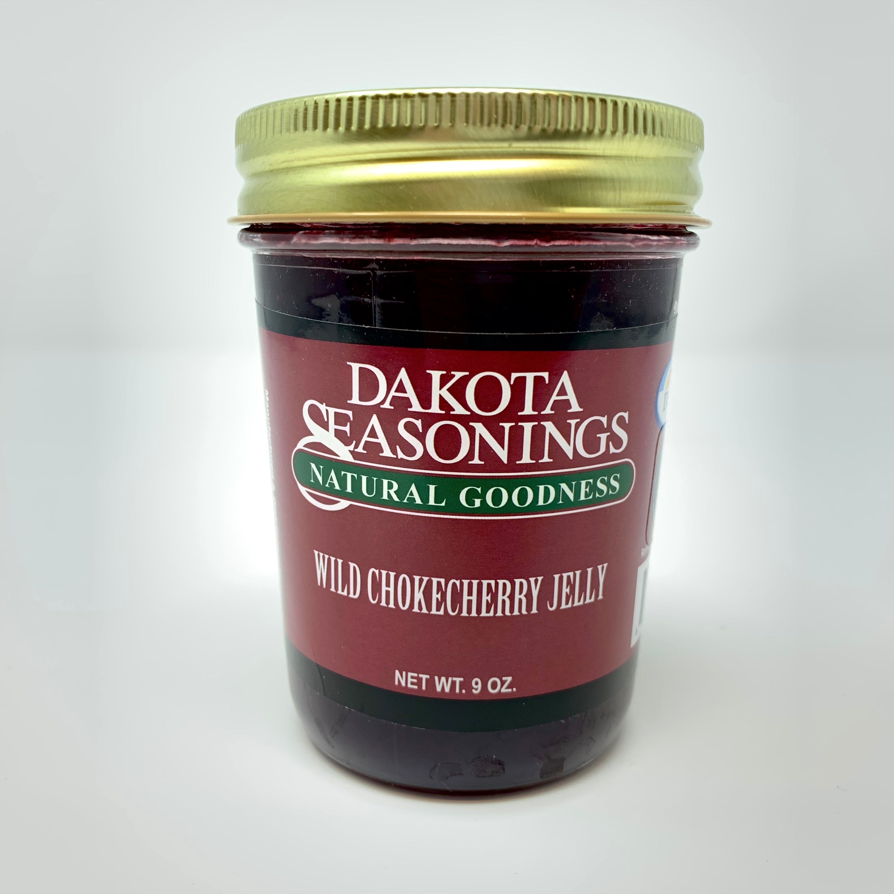 Organic Wild Chokecherry Jelly - All Natural Fruit Spread, No Preservatives, Gluten-Free - Perfect for Toast, Pancakes, Yogurt & Gift Giving