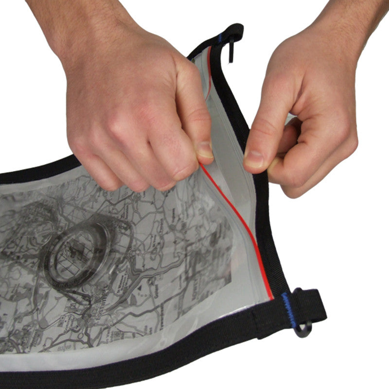 OverBoard Waterproof A3 Map Pouch - Waterproof Document Holder for Hiking, Kayaking & Outdoor Adventures - Keep Maps & Essentials Dry