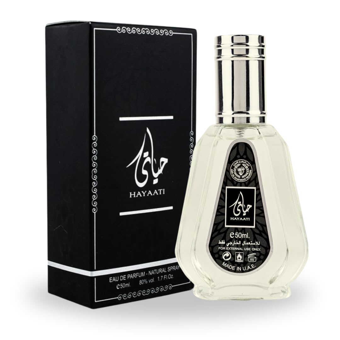 Lattafa Perfumes Yara, Qaed Al Fursan & Hayaati - Eau de Parfum 50ml (1.7 oz) Travel Size Mini Perfume Set, Original Luxury Fragrance for Men & Women - Perfect for Gifts, Travel & Daily Wear