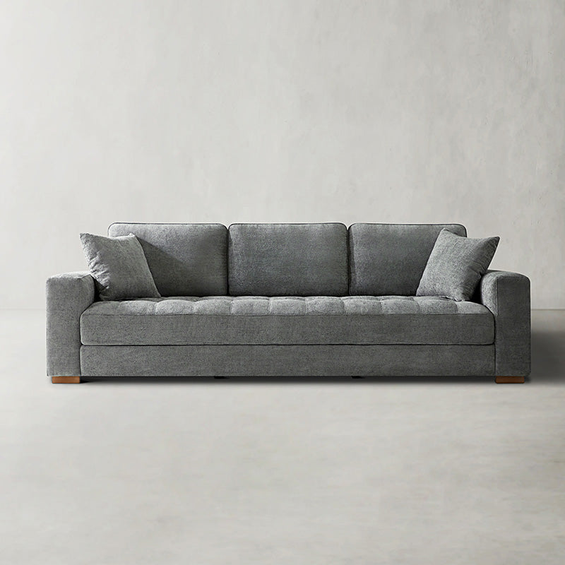 Morgan Large Four Seater Cream Colored Sofa - Luxurious Living Room Furniture for Home & Office Comfort