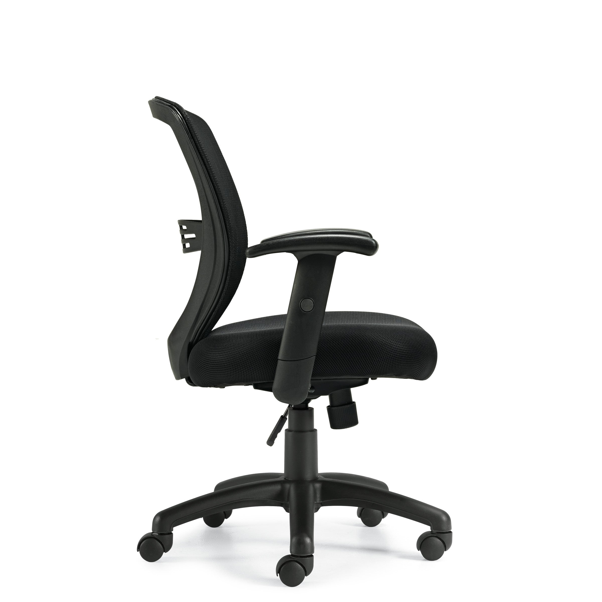 Mesh Back Tilter Ergonomic Office Chair with Adjustable Lumbar Support - OTG11320B by Offices To Go - Perfect for Home Office, Gaming, and Workspace Comfort