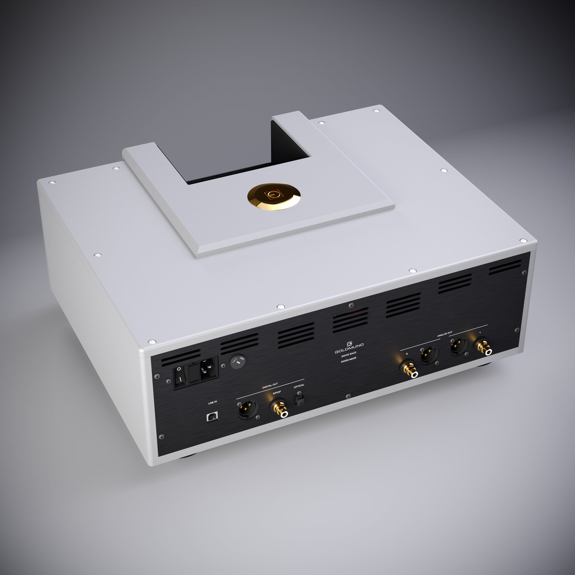 Goldmund EIDOS SACD Player - High-End Compact SACD/CD Player for Audiophiles | Perfect for Home Theater & Music Listening