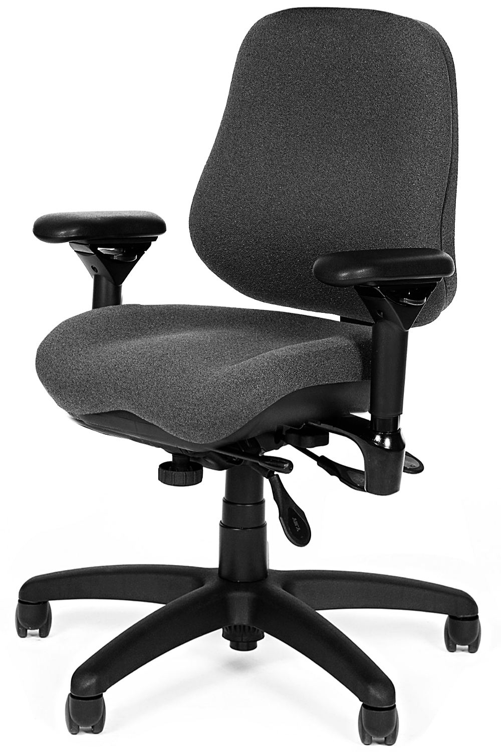 ErgoGenesis Compact Back Support J2407 - Adjustable Lumbar Cushion for Office Chairs, Car Seats & Home Use - Relieves Lower Back Pain & Improves Posture