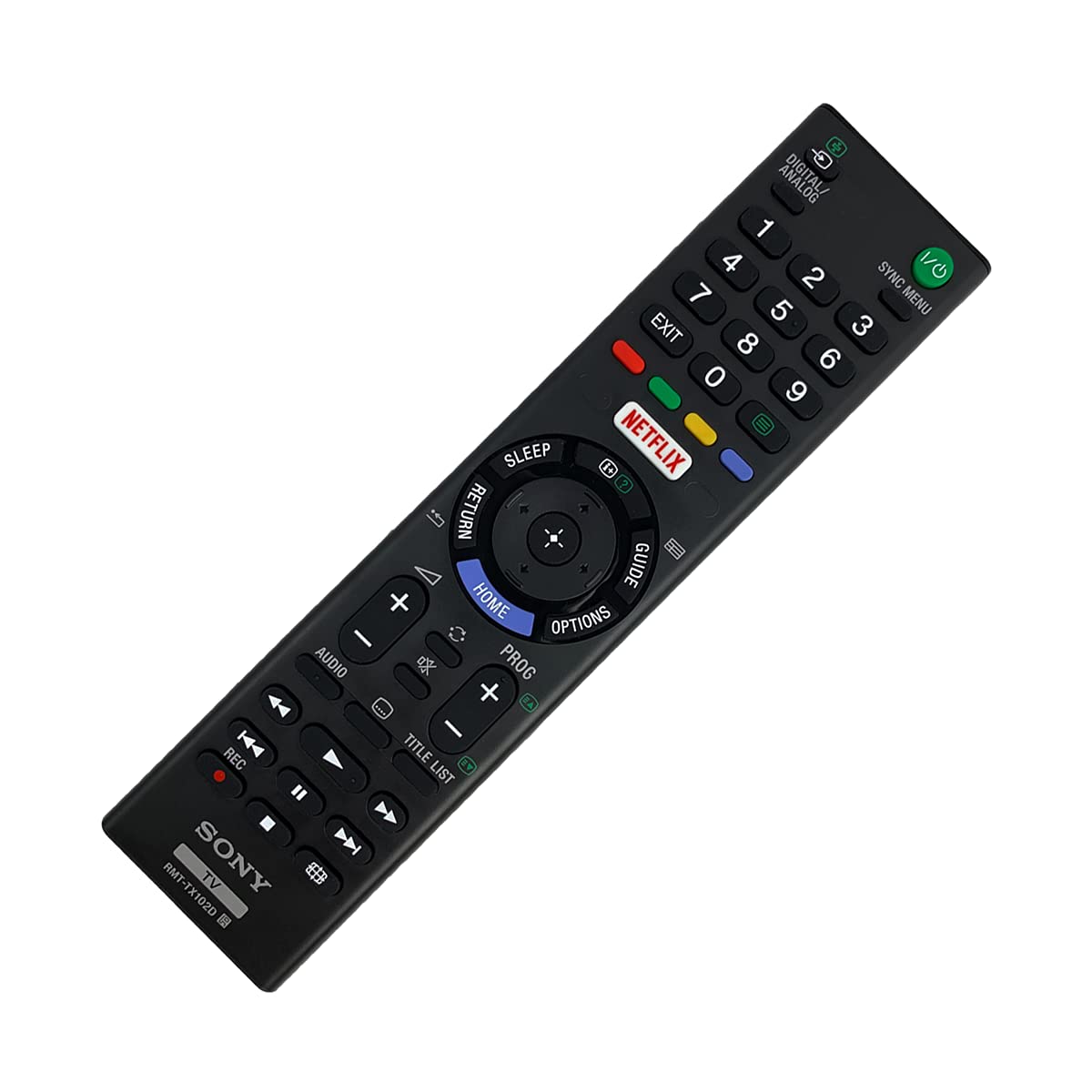 Original Sony KDL-32WD600 TV Remote Control Replacement - Universal Remote Compatible with Sony Bravia Smart TVs | Perfect for Living Room, Bedroom & Home Theater Setup