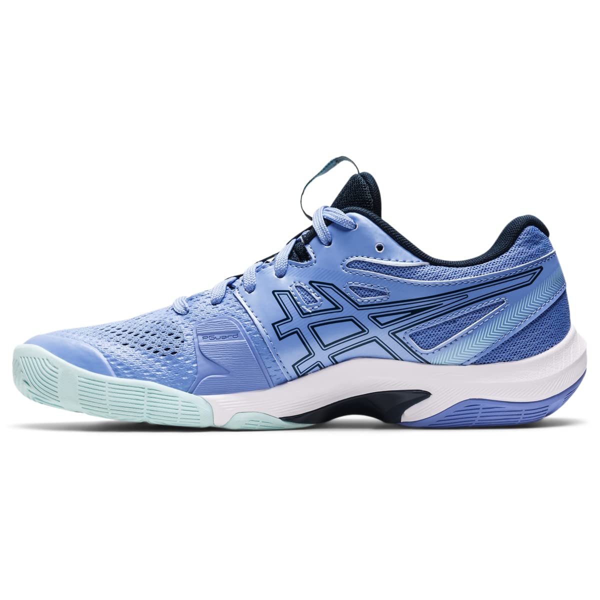 ASICS Women's GEL-BLADE 8 Tennis Shoes for Women - Lightweight Court Sneakers with Gel Cushioning, Size 7, Periwinkle Blue/French Blue - Perfect for Indoor & Outdoor Tennis, Badminton, and Volleyball