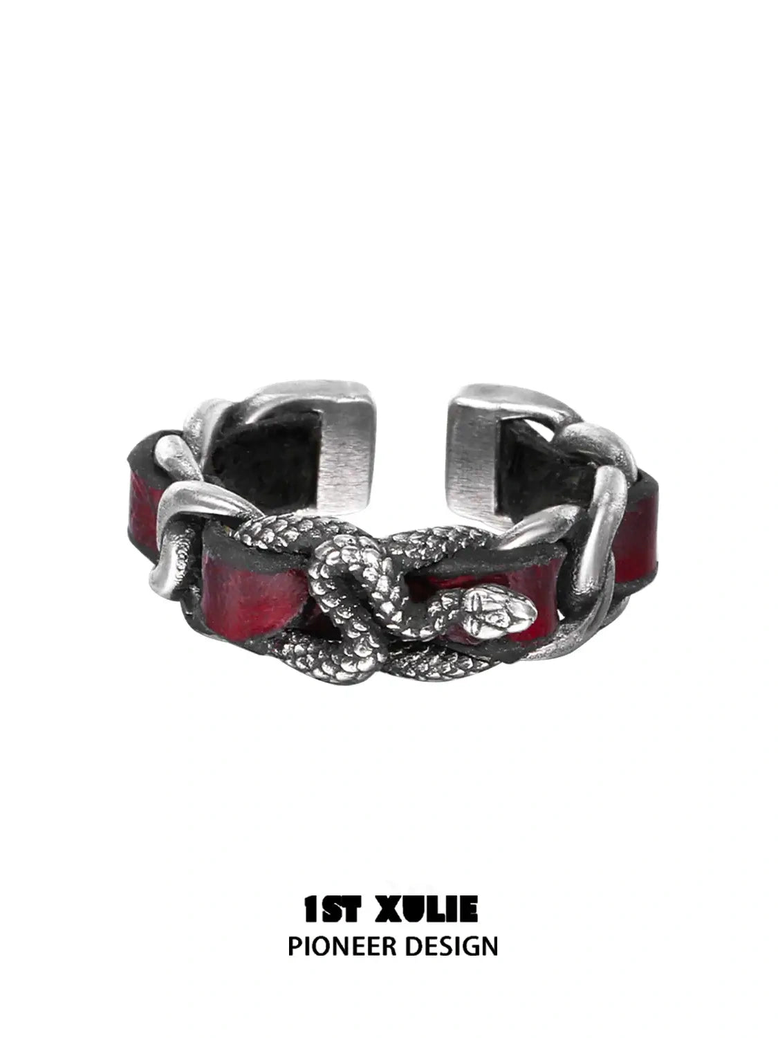 18k Gold Plated Snake Bite Rivet Leather Bracelet for Women - Punk Rock Gothic Boho Jewelry - Perfect for Concerts, Parties & Alternative Fashion