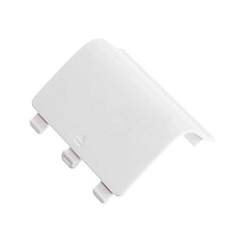 Xbox One Wireless Controller Battery Door Cover Replacement - White | Compatible with Xbox One Controller | Perfect for Gaming & Travel Protection