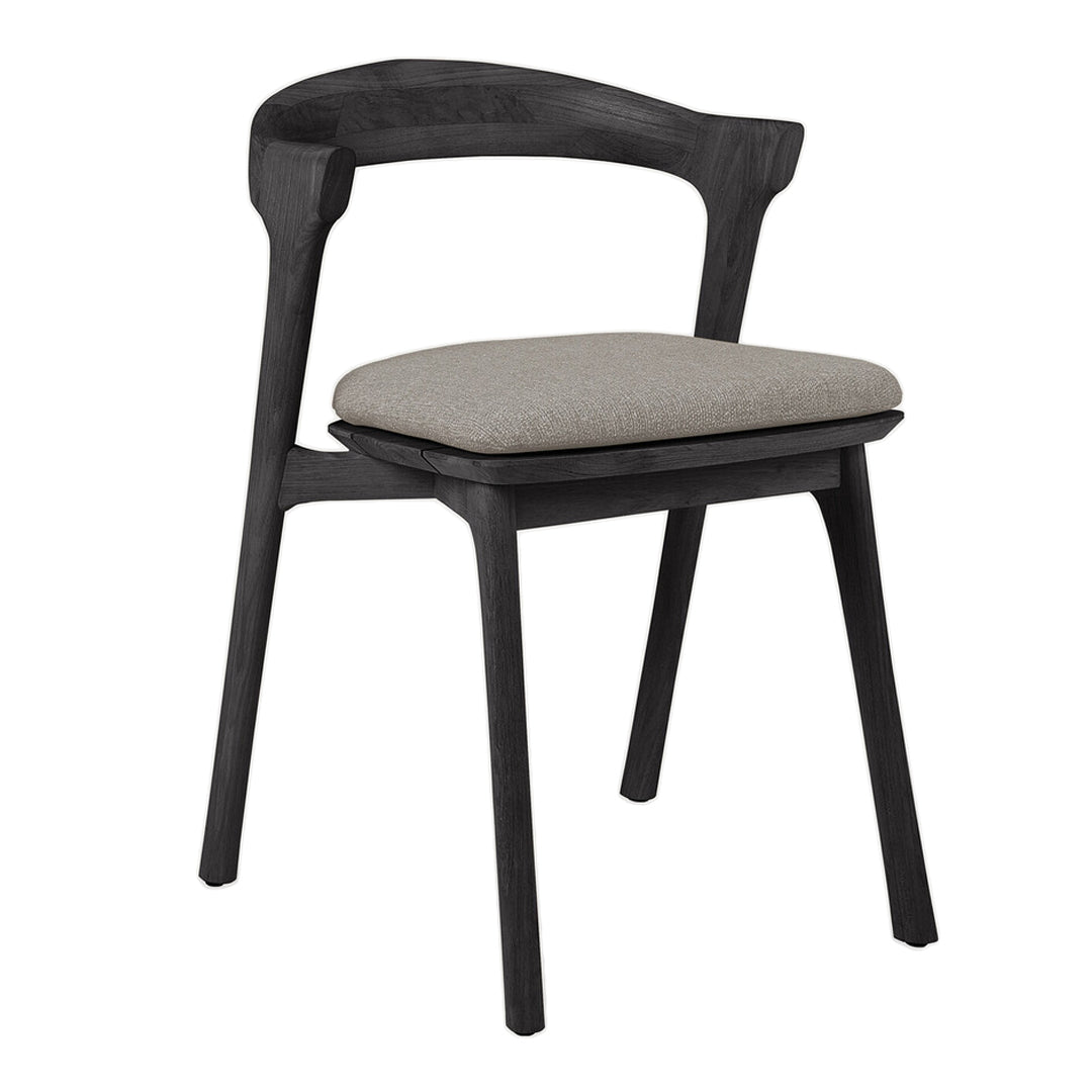 Bok Outdoor Dining Chair with Cushion - Weather-Resistant Patio Furniture for Garden, Deck, Poolside & Backyard Relaxation