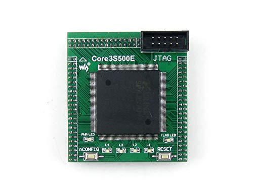 Waveshare XILINX Spartan-3E XC3S500E FPGA Development Board Kit - Perfect for Embedded System Design, Robotics, and Digital Circuit Prototyping