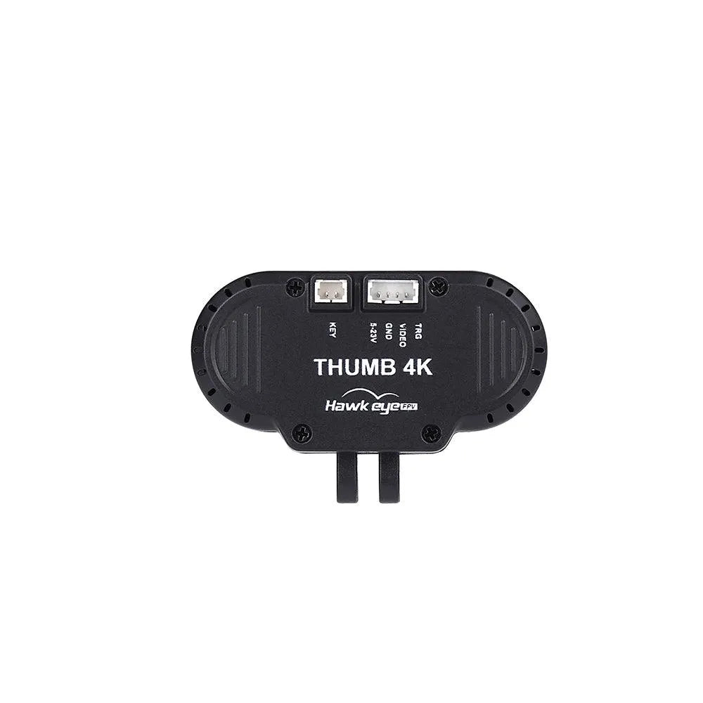 Hawkeye Thumb 4K HD FPV Camera - 5-23V Wide Voltage, 170° FOV, Ultra Lightweight 15.5g - Perfect for Drone Racing, Aerial Photography & Action Sports
