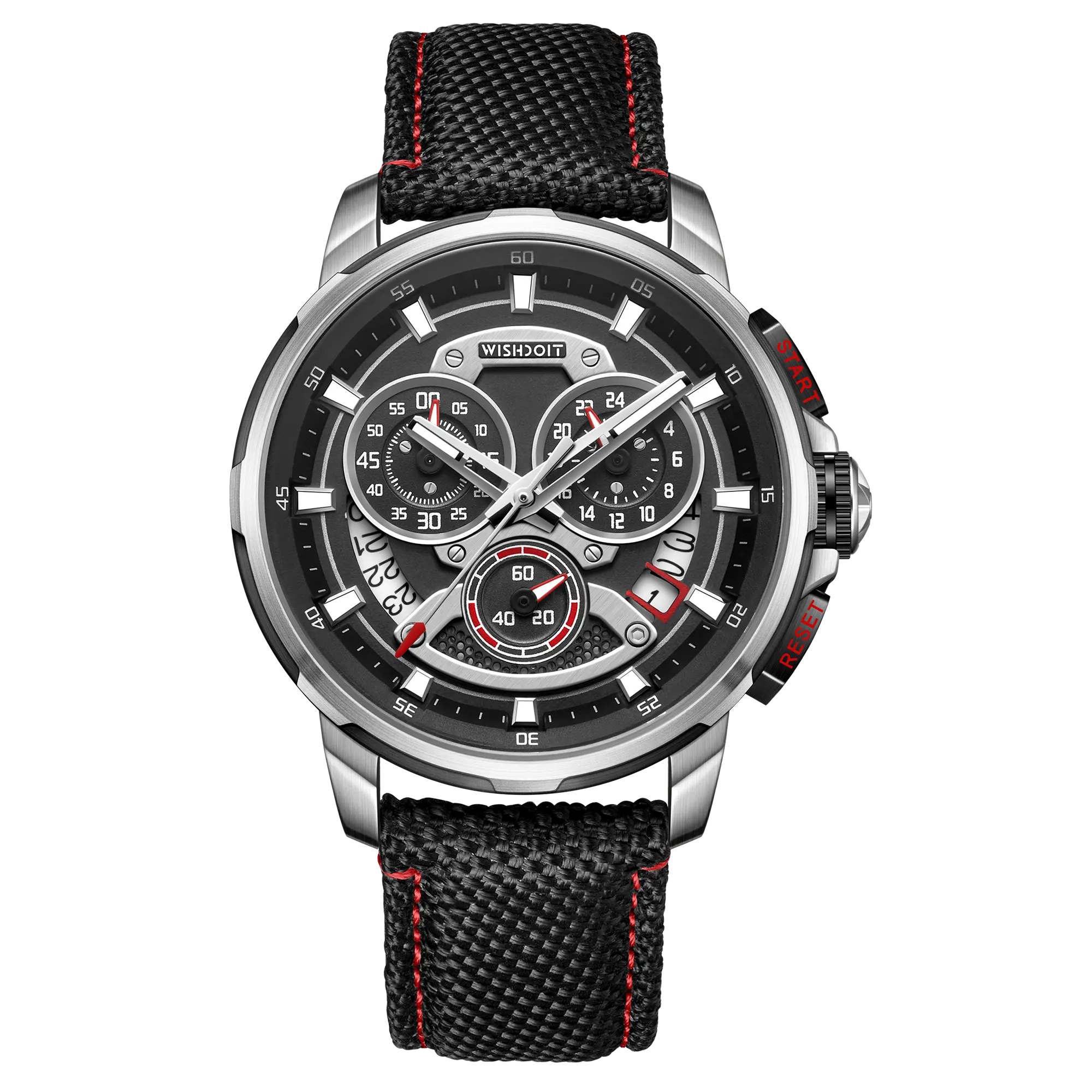 RACING GT40 Men's Chronograph Watch with Central Chronograph Hand - Perfect for Motorsports Enthusiasts & Racing Events