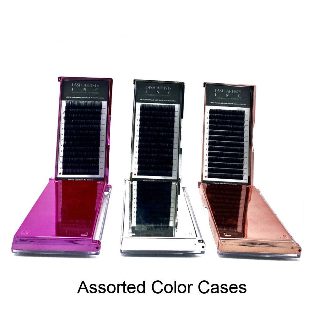 Professional Eyelash Extensions Kit for Lash Artists - 13 Rows per Tray with C Curl & D Curl (0.03mm & 0.05mm) - Perfect for Volume, Mega Volume, Russian Volume, Hybrid & Classic Lash Styles - Salon & Home Use