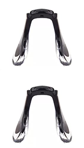 Clear Black - 2 Pairs