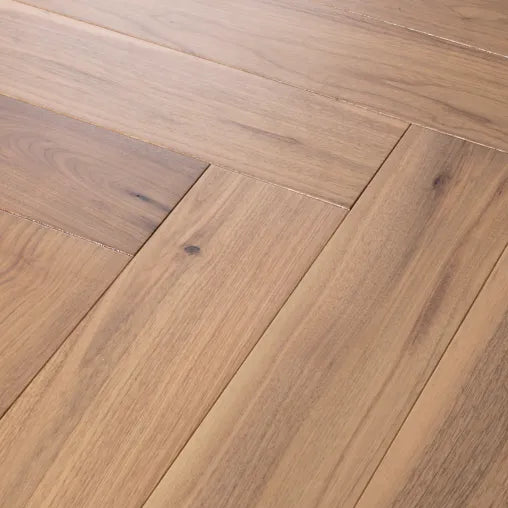 Anderson Tuftex Revival Walnut Herringbone Hardwood Flooring - Premium Sirocca Collection | Perfect for Living Rooms, Bedrooms & Home Offices