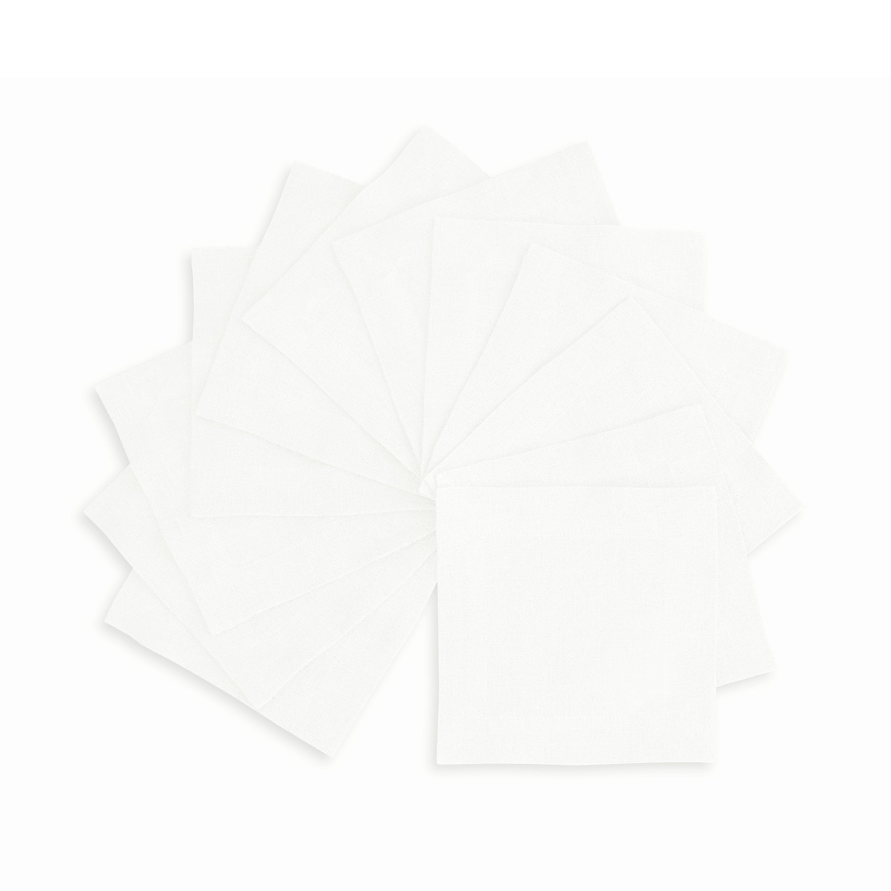 Sonoma Cocktail Napkins - Premium Linen Cocktail Napkins for Parties, Weddings & Events - Elegant Drink Napkins for Home Bar, Entertaining & Special Occasions
