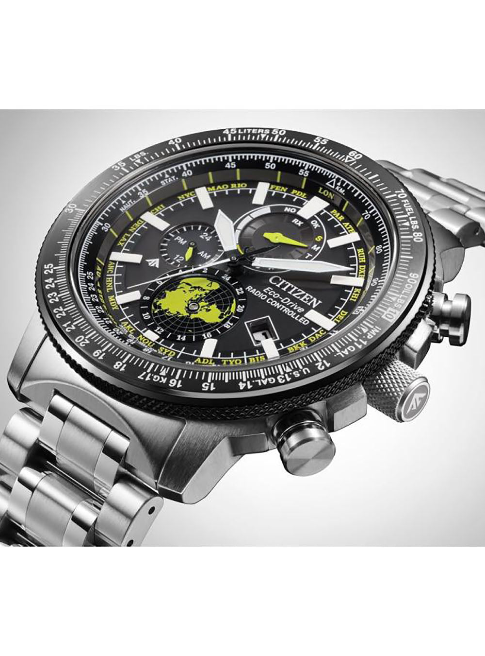 CITIZEN PROMASTER SKY Eco-Drive Geo Trekker BY3006-53E Men's Watch - Japanese Movement, JDM - Perfect for Outdoor Adventures & Travel