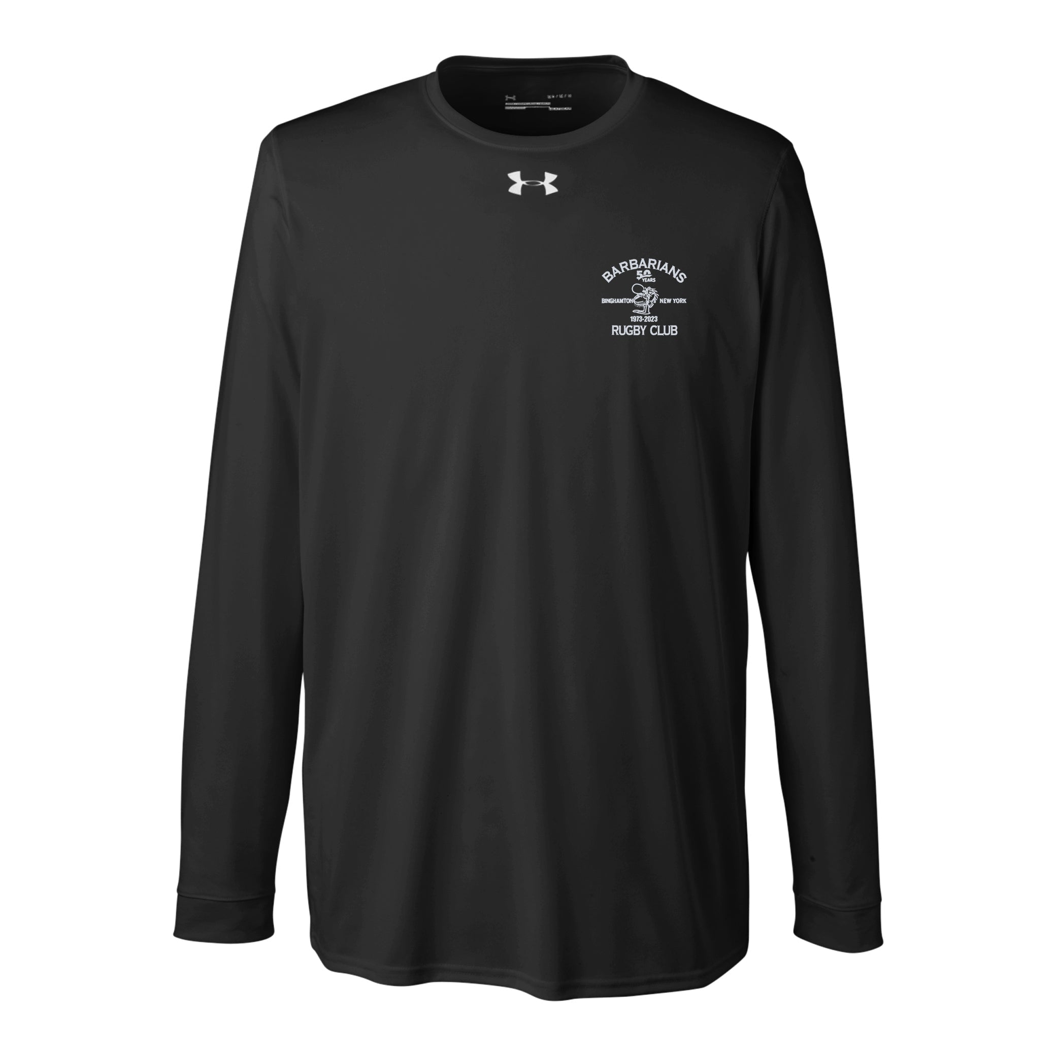 Binghamton Barbarians Long Sleeve Locker T-Shirt - Comfortable Cotton Tee for Sports Fans, Team Spirit & Casual Wear